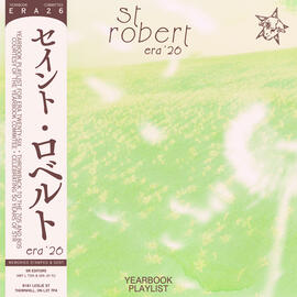 yearbook playlist cover with an obi strip