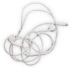 wired headphones