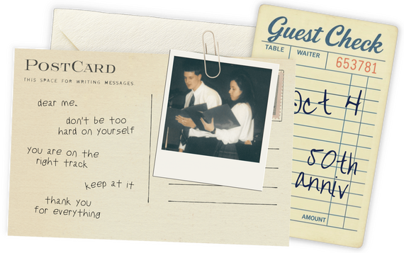 archives a post card to your future self
